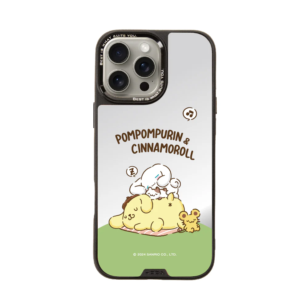 hoda殼_幻石三麗鷗銀鏡系列 iPhone16ProMax 可愛夢鄉(8382)