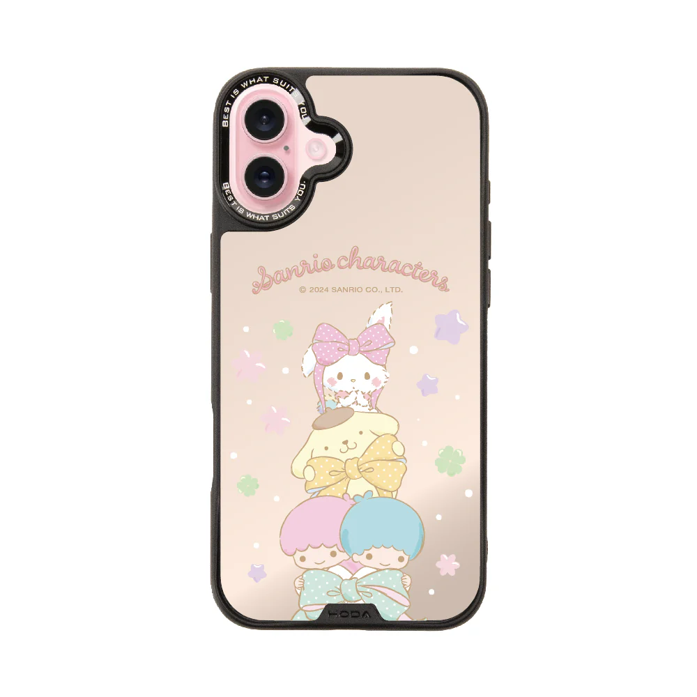 hoda殼_幻石三麗鷗銀鏡系列 iPhone16Plus 春日童話(8443)
