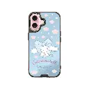 hoda殼_幻石三麗鷗銀鏡系列 iPhone16Plus 蝴蝶結大耳狗(8603)