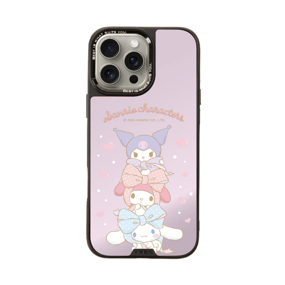 hoda殼_幻石三麗鷗銀鏡系列 iPhone16ProMax 繽紛物語(8788)
