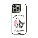 hoda殼_幻石三麗鷗玻璃系列 iPhone16Pro 美樂蒂遇見酷洛米 (9051)