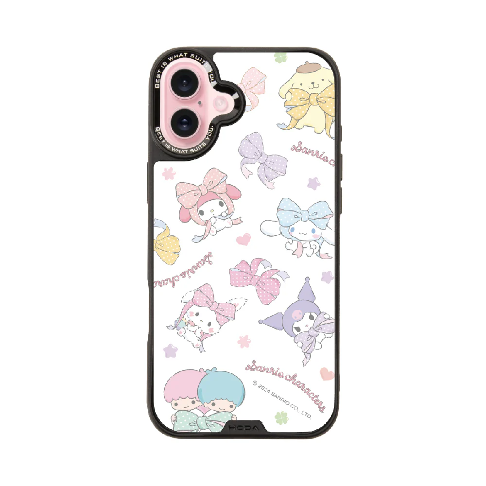 hoda殼_幻石三麗鷗玻璃系列 iPhone16Plus 童話盛宴 (9082)