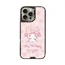 hoda殼_幻石三麗鷗玻璃系列 iPhone16Pro 蝴蝶結美樂蒂 (9259)