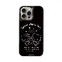hoda殼_幻石三麗鷗銀鏡(黑底)系列 iPhone16Pro Kitty& Daniel (5586)
