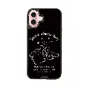 hoda殼_幻石三麗鷗銀鏡(黑底)系列 iPhone16Plus 布丁狗遇見大耳狗 (5630)