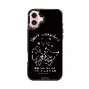 hoda殼_幻石三麗鷗銀鏡(黑底)系列 iPhone16Plus 美樂蒂遇見酷洛米 (5678)
