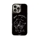 hoda殼_幻石三麗鷗銀鏡(黑底)系列 iPhone16Pro 美樂蒂遇見酷洛米 (5661)