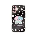 hoda殼_幻石三麗鷗黑鏡系列 iPhone16Plus 蝴蝶結kiki&lala (9686)