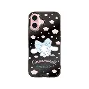 hoda殼_幻石三麗鷗黑鏡系列 iPhone16Plus 蝴蝶結大耳狗 (9723)
