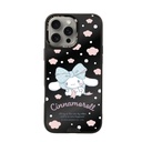 hoda殼_幻石三麗鷗黑鏡系列 iPhone16Pro 蝴蝶結大耳狗 (9730)