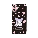 hoda殼_幻石三麗鷗黑鏡系列 iPhone16Plus 蝴蝶結酷洛米 (9846)