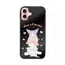 hoda殼_幻石三麗鷗黑鏡系列 iPhone16Plus 繽紛物語 (9884)