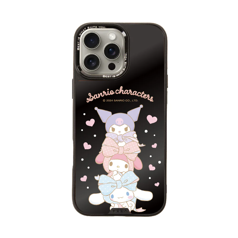 hoda殼_幻石三麗鷗黑鏡系列 iPhone16ProMax 繽紛物語 (9907)