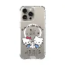 hoda殼_晶石磁吸三麗鷗系列透明 iPhone16Pro Kitty& Daniel (2127)