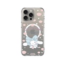 hoda殼_晶石磁吸三麗鷗系列透明 iPhone16Pro 蝴蝶結大耳狗 (2356)