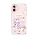 hoda殼_晶石磁吸三麗鷗系列透明 iPhone16 心心相遇 (2417)