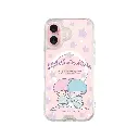 hoda殼_晶石磁吸三麗鷗系列透明 iPhone16 蝴蝶結kiki&lala (2479)