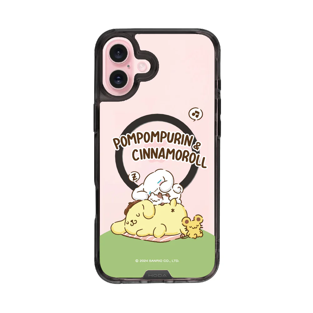 hoda殼_晶石磁吸三麗鷗系列透黑 iPhone16Plus 可愛夢鄉 (2639)
