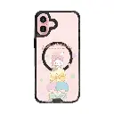 hoda殼_晶石磁吸三麗鷗系列透黑 iPhone16Plus 春日童話 (2677)