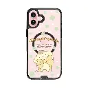 hoda殼_晶石磁吸三麗鷗系列透黑 iPhone16Plus 蝴蝶結布丁狗 (2776)