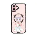 hoda殼_晶石磁吸三麗鷗系列透黑 iPhone16Plus 繽紛物語 (2813)