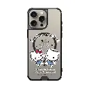 hoda殼_晶石磁吸三麗鷗系列透黑 iPhone16Pro Kitty& Daniel (2820)
