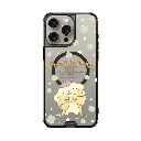 hoda殼_晶石磁吸三麗鷗系列透黑 iPhone16ProMax 蝴蝶結布丁狗 (3063)