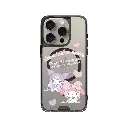 hoda殼_晶石磁吸三麗鷗系列透黑 iPhone16Pro 心心相遇 (3148)