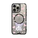 hoda殼_晶石磁吸三麗鷗系列透黑 iPhone16Pro 蝴蝶結酷洛米 (3315)