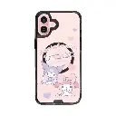 hoda殼_晶石磁吸三麗鷗系列透黑 iPhone16 心心相遇 (3377)