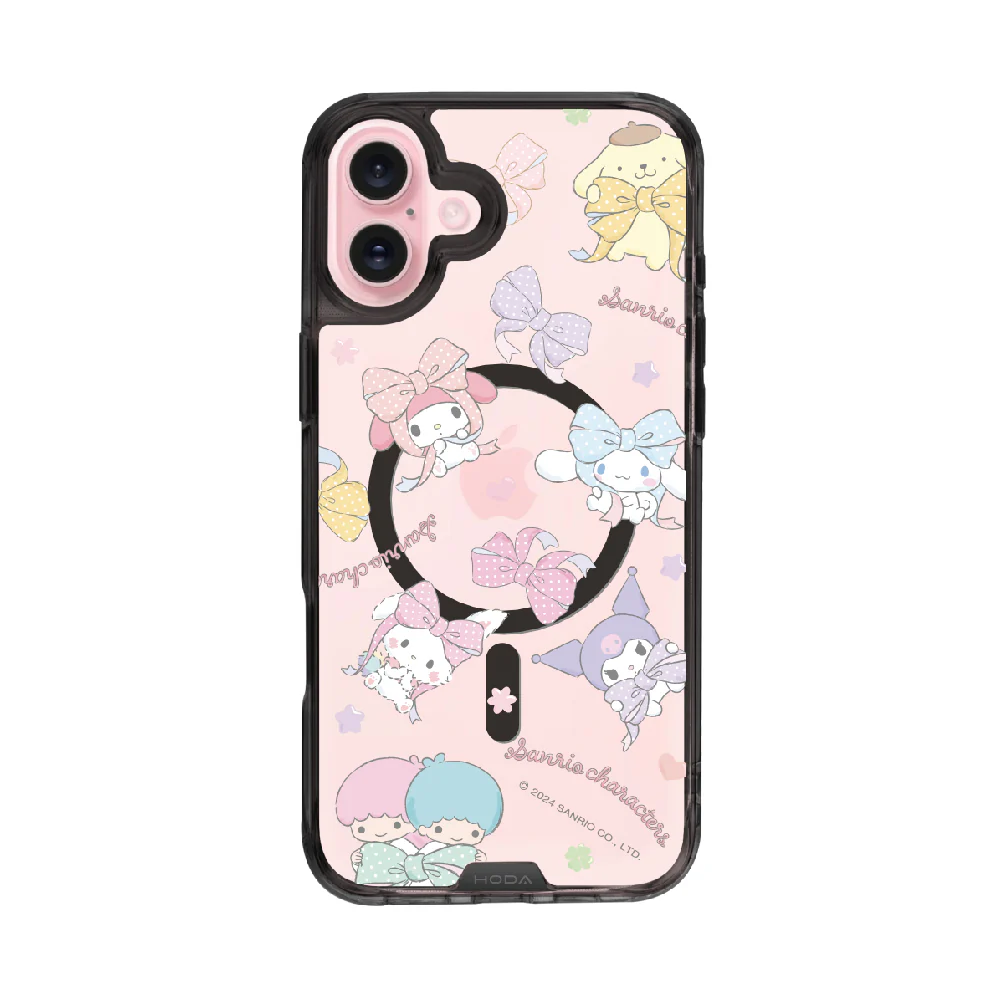 hoda殼_晶石磁吸三麗鷗系列透黑 iPhone16 童話盛宴 (3469)