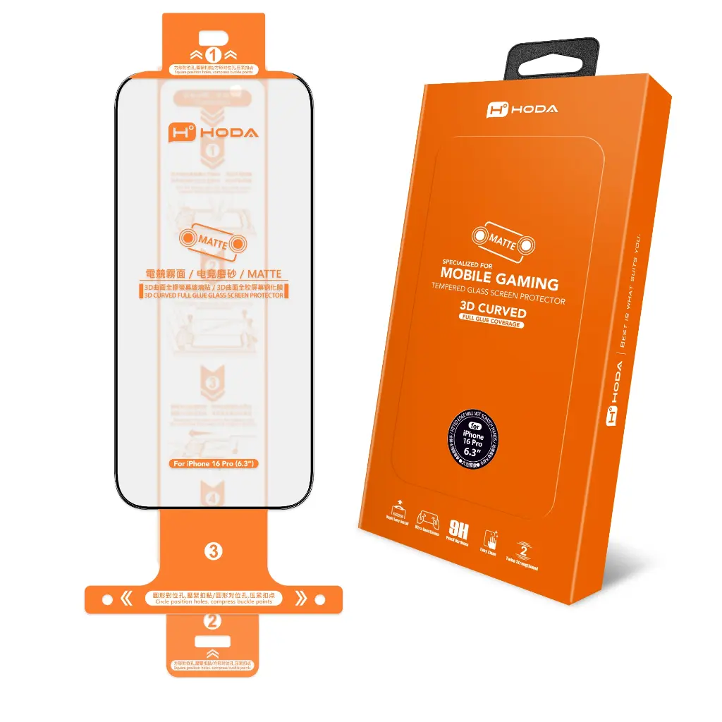 hoda膜_3D磨砂_太空膜_iPhone 17/16Pro(333)