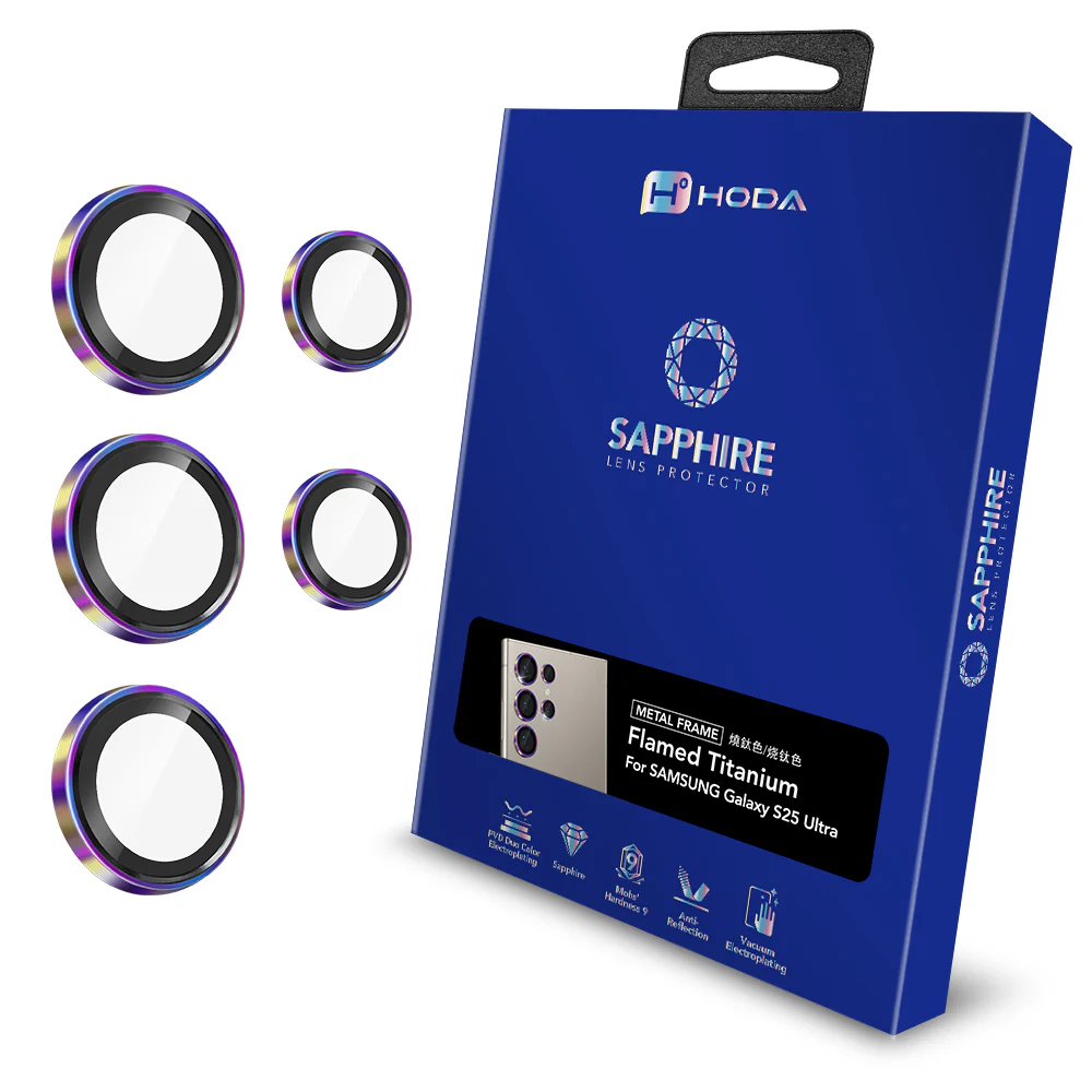 HODA_藍寶石鏡頭保護貼_三星S25 Ultra 燒鈦色(163)