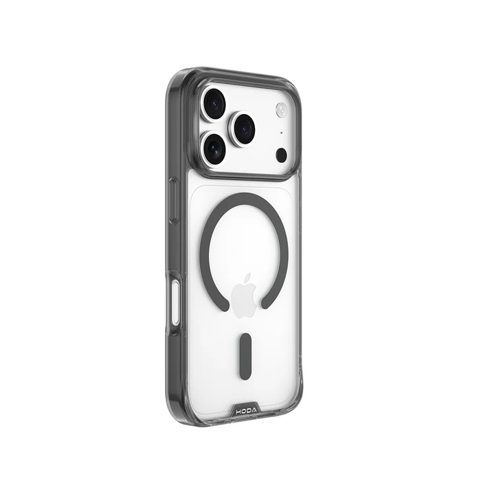 Hoda殼_晶石磁吸_iPhone18Pro/17Pro 透黑 (348)
