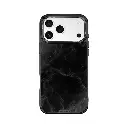 HODA殼_幻石玻璃防摔殼 iPhone17ProMAX 黑大理石紋 (372)