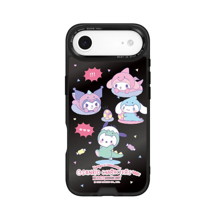 HODA殼_幻石三麗鷗黑鏡系列 iPhoneAir  恐龍派對Ⅱ (3835)