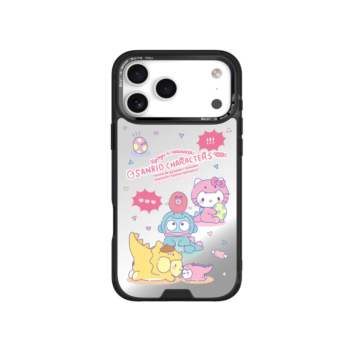 HODA殼_幻石三麗鷗銀鏡系列 iPhone18Pro/17Pro 恐龍派對Ⅰ(3422)
