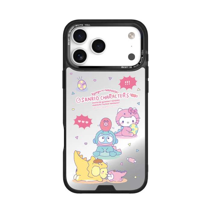 HODA殼_幻石三麗鷗銀鏡系列 iPhone18ProMax/17ProMAX 恐龍派對Ⅰ(3439)