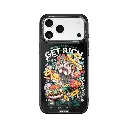 HODA殼_幻石狂奔的包子黑鏡防摔殼 iPhone17Pro 日進斗金 午夜黑 (6522)