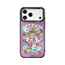 HODA殼_幻石狂奔的包子銀鏡防摔殼 iPhone17ProMAX 槓上開花 青雲紫 (6737)