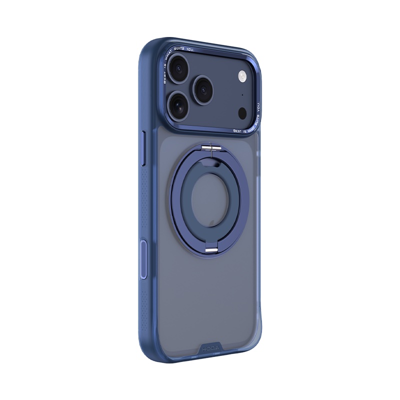 Hoda殼_柔石360度磁吸支架指環_iPhone17ProMax 卡布里藍 (179)