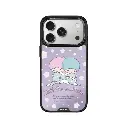 HODA殼_幻石三麗鷗銀鏡系列 iPhone17Pro 蝴蝶結 kiki & lala (4092)