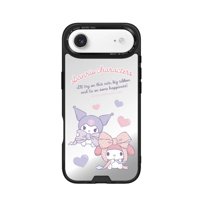 HODA殼_幻石三麗鷗銀鏡系列 iPhoneAir 心心相遇 (4238)