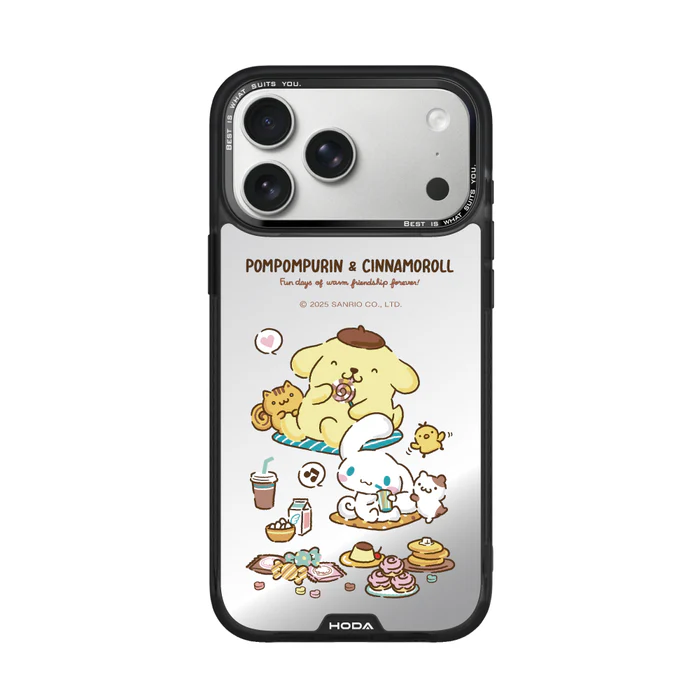 HODA殼_幻石三麗鷗銀鏡系列 iPhone17ProMAX 午茶派對 (4283)