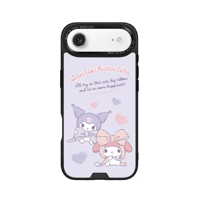 HODA殼_幻石三麗鷗玻璃系列 iPhoneAir 心心相遇 (4023)