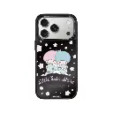 HODA殼_幻石三麗鷗黑鏡系列 iPhone18Pro/17Pro 蝴蝶結kiki&lala (7819)