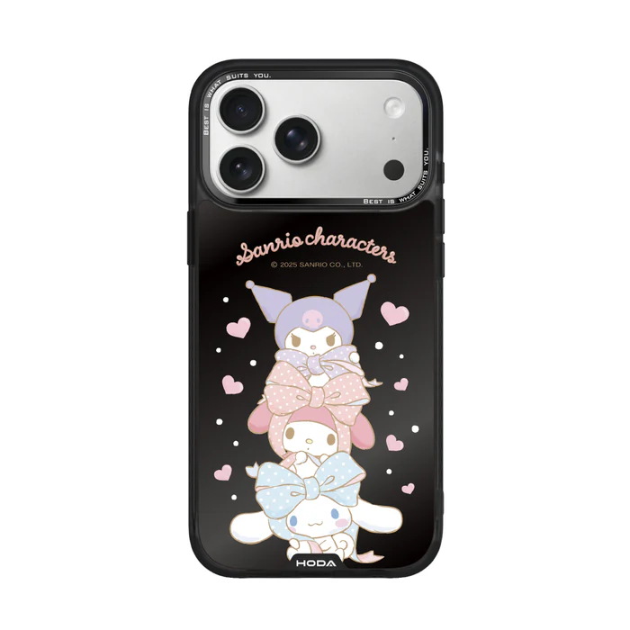 HODA殼_幻石三麗鷗黑鏡系列 iPhone17ProMAX 繽紛物語 (7888)