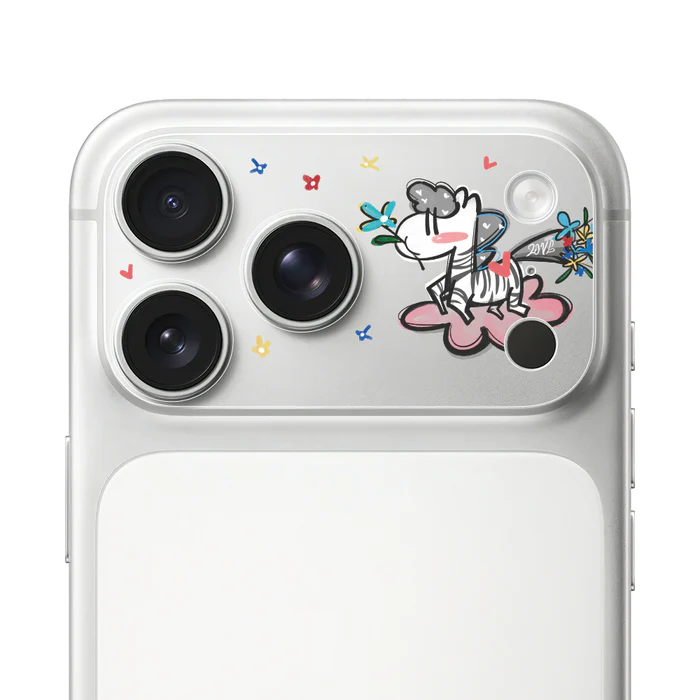 HODA 滿版鏡頭底座霧面保護貼Mr.Ocean海洋先生 iPhone17Pro 馬上行動 (3160)