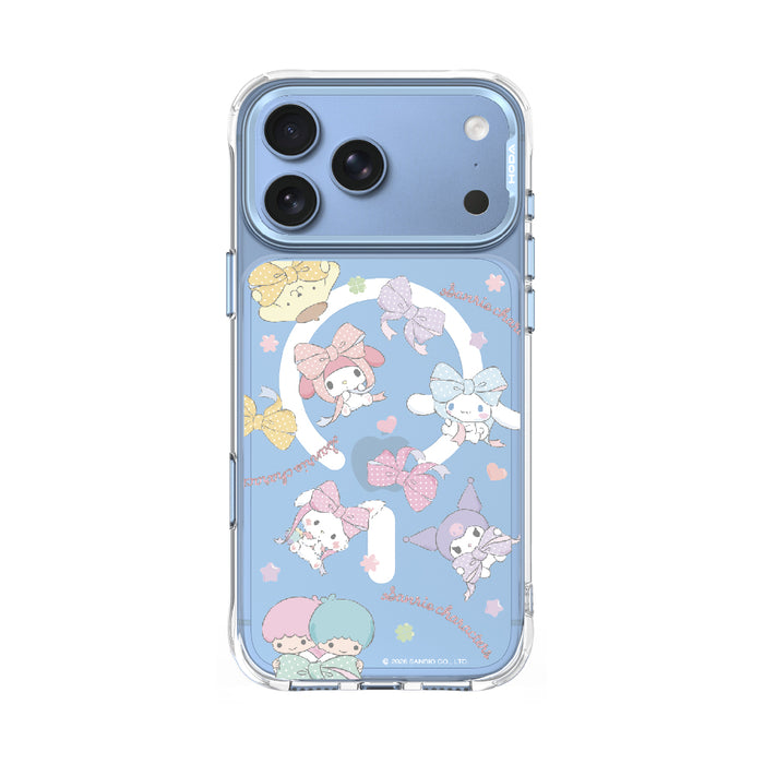 HODA殼_晶石Ultra磁吸三麗鷗系列透明 iPhone17ProMAX/18ProMax   童話盛宴 (1453)