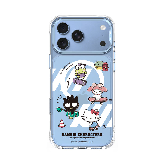 HODA殼_晶石Ultra磁吸三麗鷗系列透明 iPhone17ProMAX/18ProMax  酷玩街頭 (1514)
